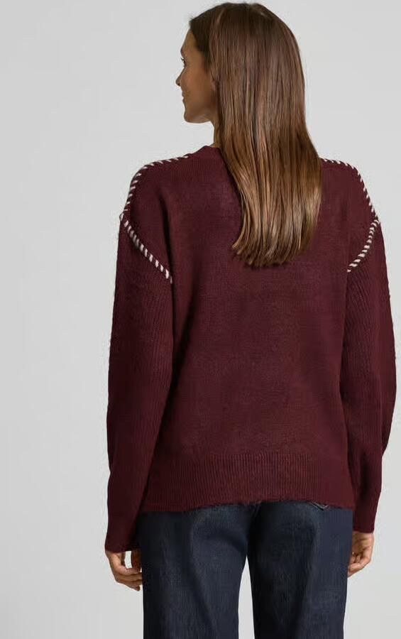 FREE QUENT Gebreide pullover met ronde hals model 'Kinlock'
