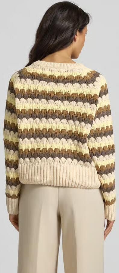 FREE QUENT Gebreide pullover met ronde hals model 'NEZZY'