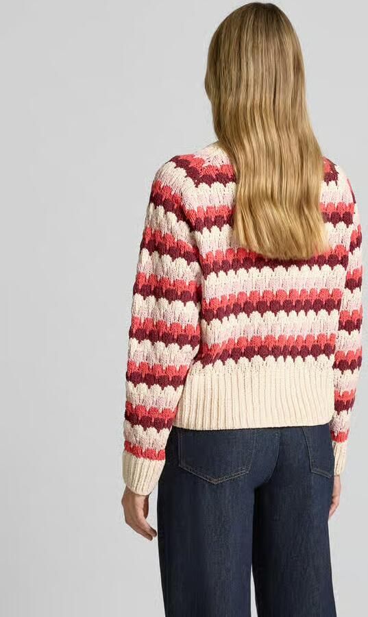 FREE QUENT Gebreide pullover met ronde hals model 'NEZZY'