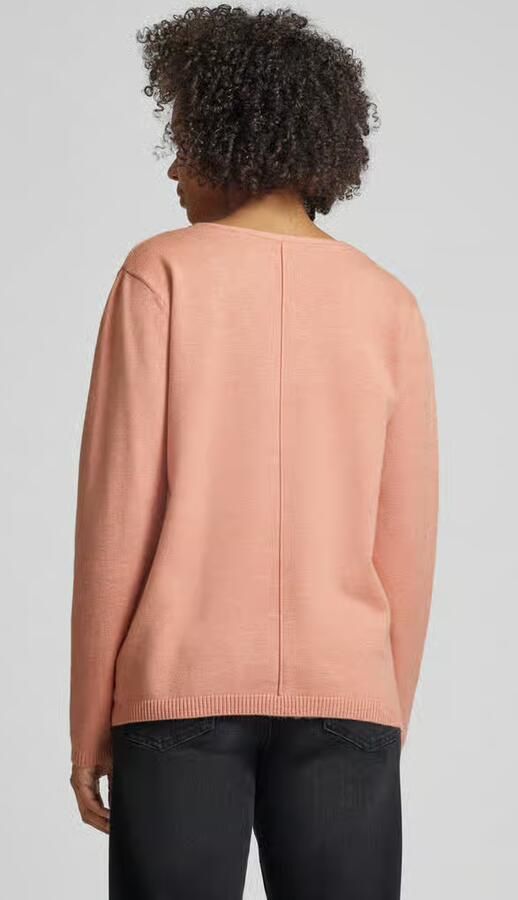FREE QUENT Gebreide pullover met V-hals model 'Claura'