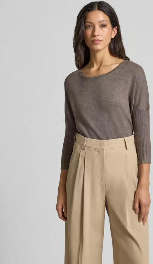 FREE QUENT Gebreide pullover van viscosemix met 3 4-mouwen model 'JONE' - Foto 2