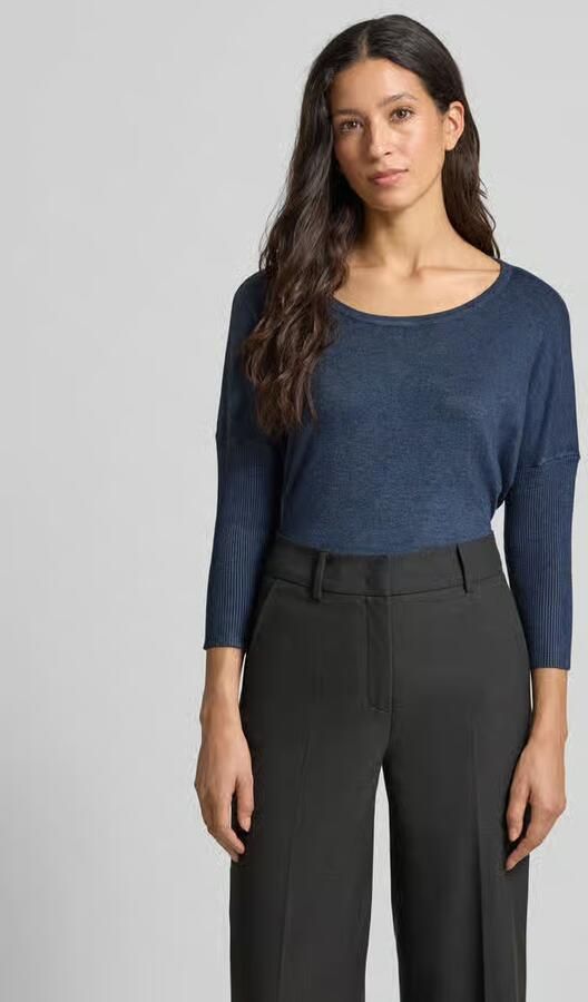 FREE QUENT Gebreide pullover van viscosemix met 3 4-mouwen model 'JONE' - Foto 2