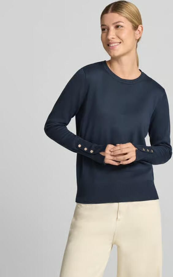 FREE QUENT Gebreide pullover van viscosemix model 'KATIE' - Foto 2