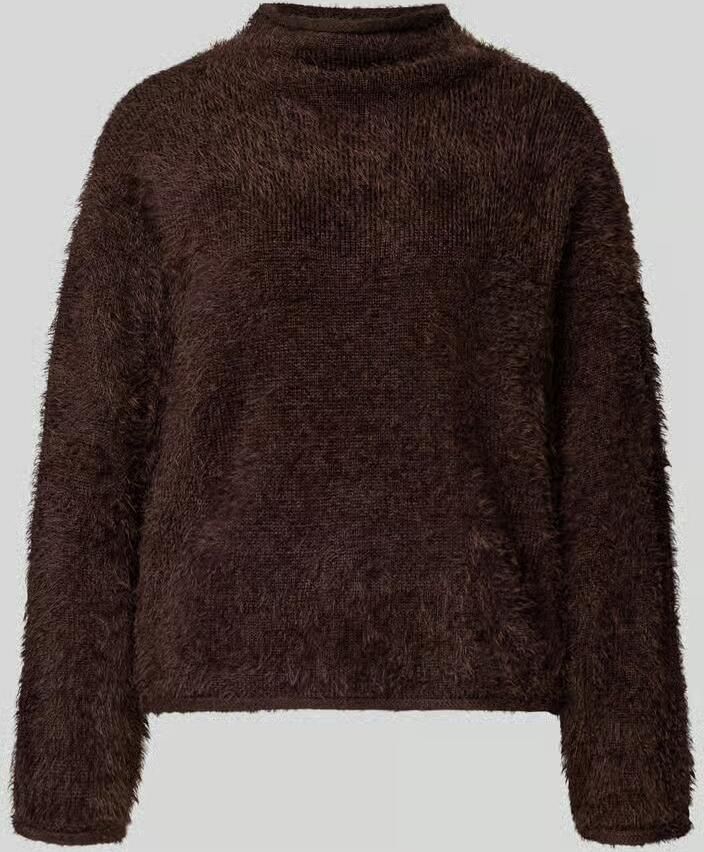 FREE QUENT Gebreide trui met opstaande kraag model 'CAT'