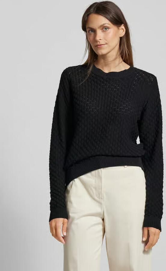 FREE QUENT Gebreide pullover met ronde hals model 'Dodo-Pu-Diamo' - Foto 2