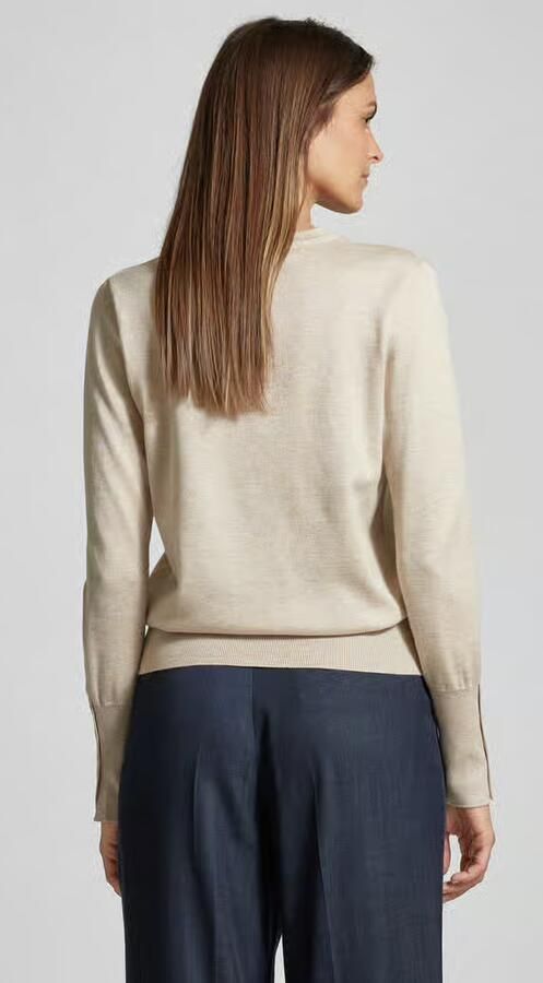 FREE QUENT Gebreide pullover met ronde hals model 'KATIE'