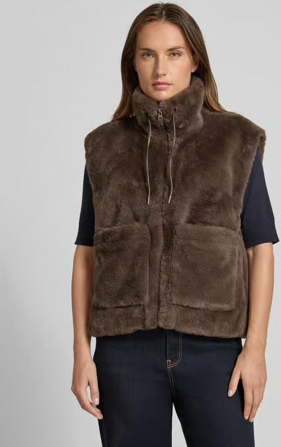 FREE QUENT Gilet met opstaande kraag model 'FONY' - Foto 2