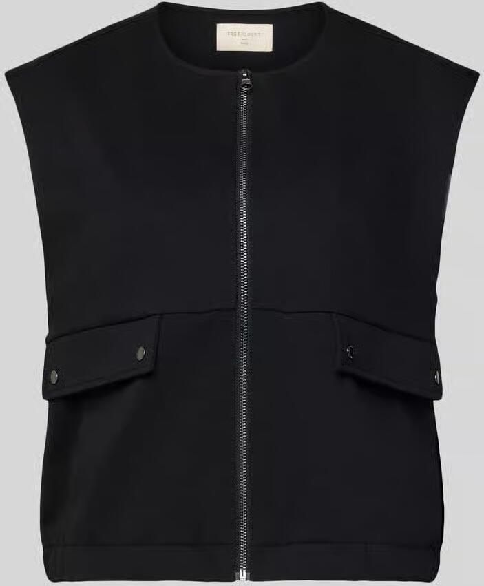 FREE QUENT Gilet met ronde hals model 'Nanni'