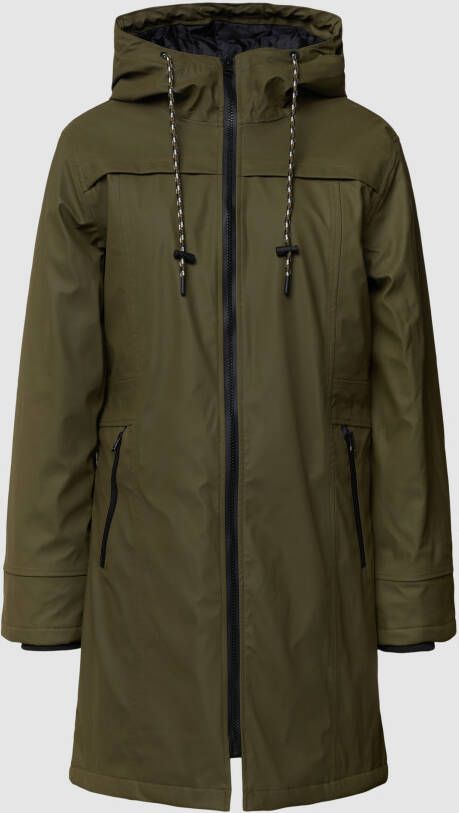 Freequent Stijlvolle Jack Coat 200222 Fqrain Green Dames