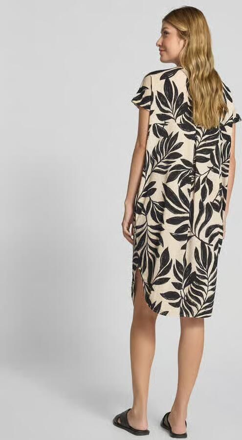 FREE QUENT Knielange jurk met V-hals model 'Floi'