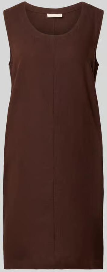 FREE QUENT Knielange jurk van mix van linnen en viscose model 'LAVA' - Foto 2