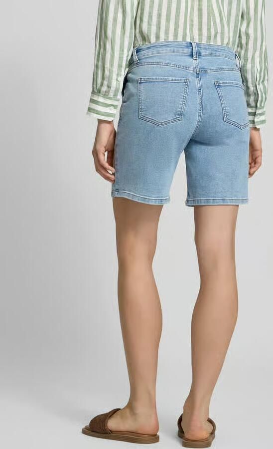 FREE QUENT Korte regular fit jeans met steekzakken model 'Jane'