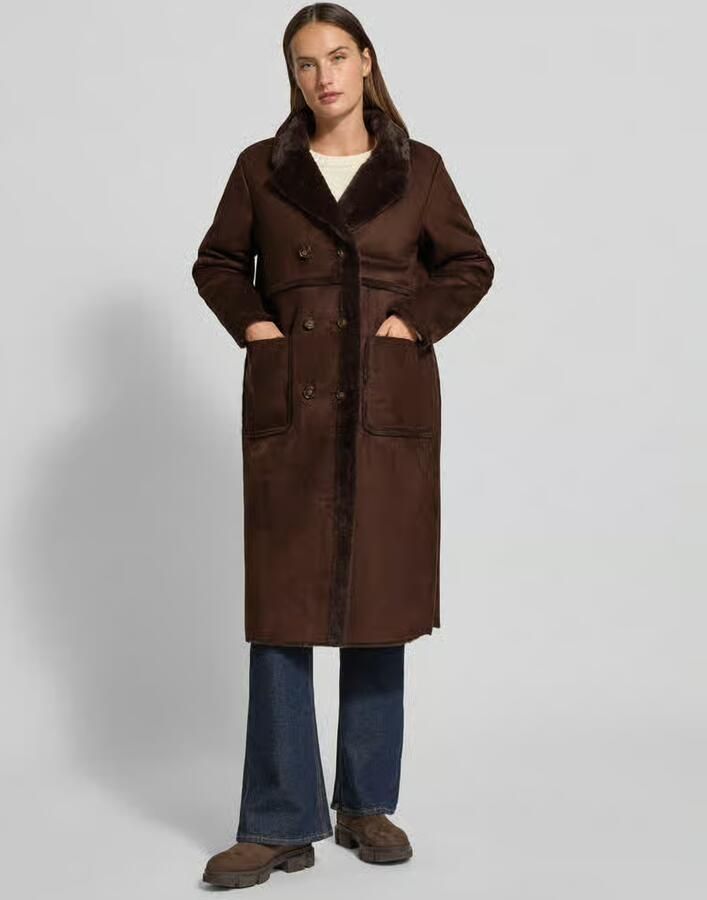 FREE QUENT Lange jas in leerlook model 'LAMSE' - Foto 2