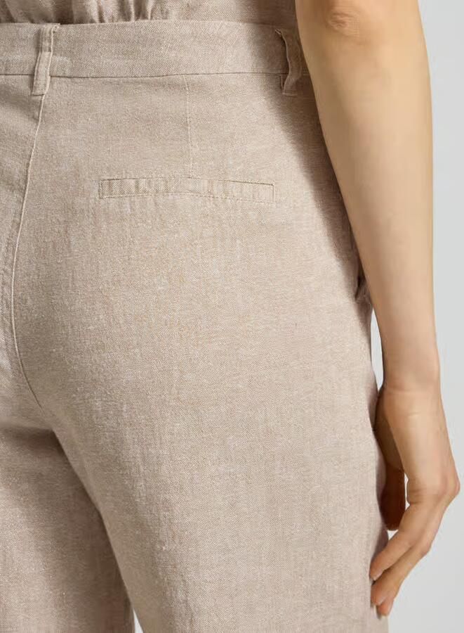 FREE QUENT Linnen broek met Franse steekzakken model 'lavasi'