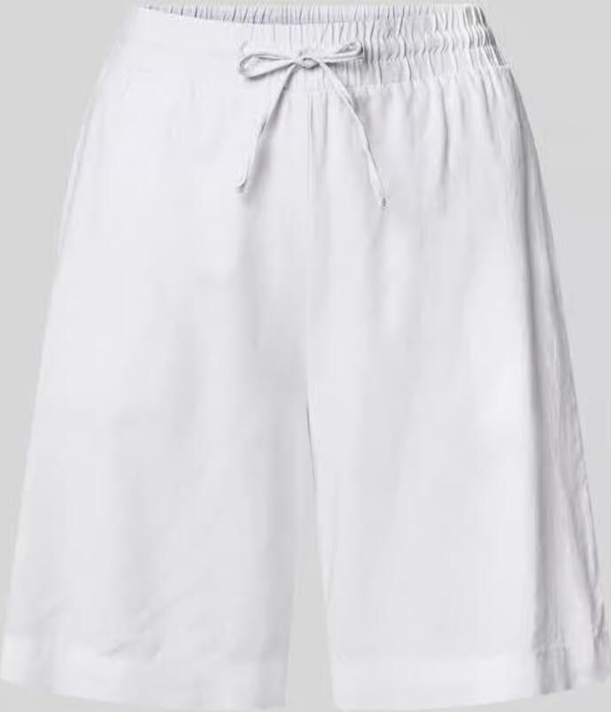 FREE QUENT Linnen korte broek met elastische tailleband model 'Lava' - Foto 2