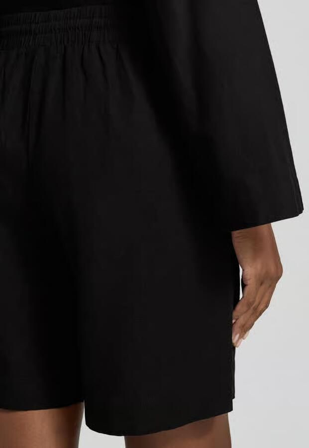 FREE QUENT Linnen korte broek met elastische tailleband model 'Lava'