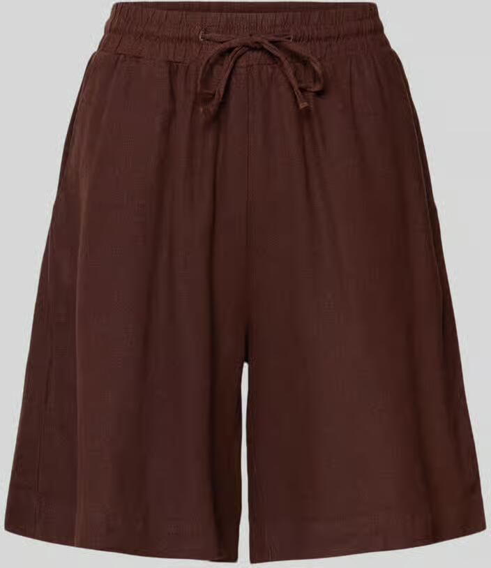 FREE QUENT Linnen korte broek met elastische tailleband model 'Lava' - Foto 2