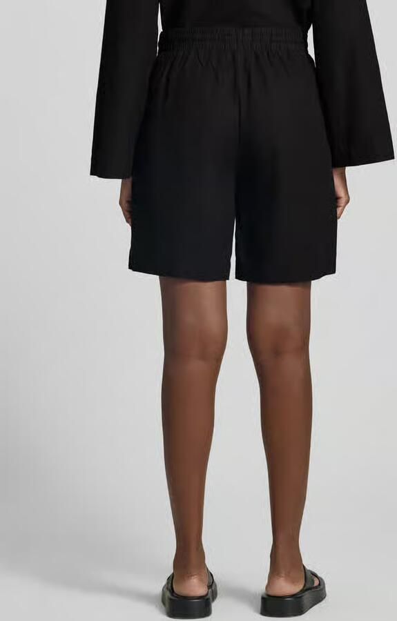 FREE QUENT Linnen korte broek met elastische tailleband model 'Lava' - Foto 4