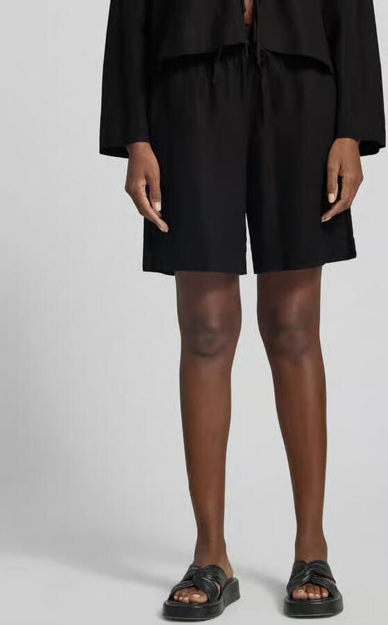 FREE QUENT Linnen korte broek met elastische tailleband model 'Lava' - Foto 6