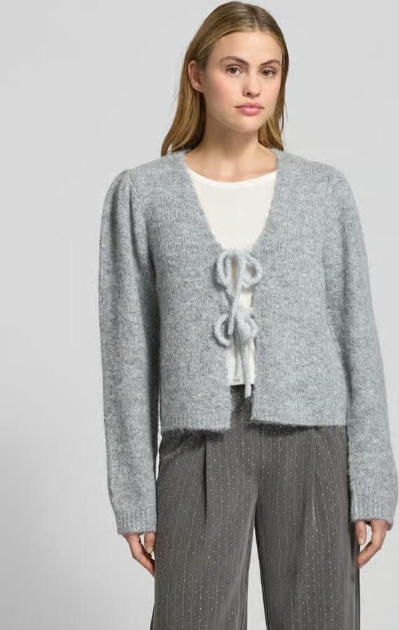 FREE QUENT Loose fit gebreid jack met wol Model 'GRSLULU' - Foto 2