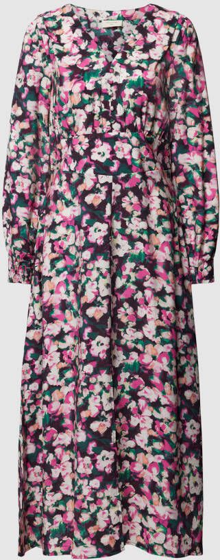 FREE QUENT Maxi-jurk met all-over motiefprint model 'Caisa'
