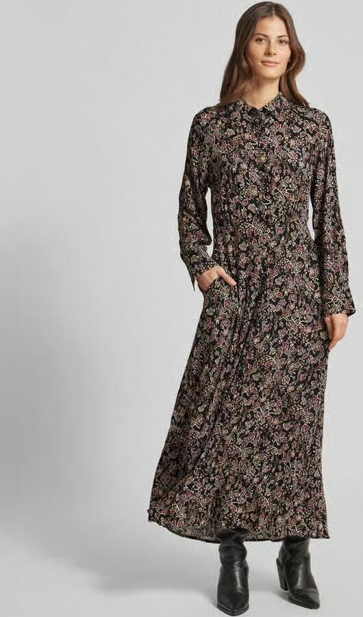 FREE QUENT Maxi-jurk met knoopsluiting model 'LOVY' - Foto 2