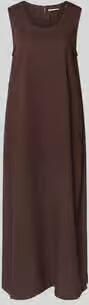 FREE QUENT midi-jurk van mix van viscose en linnen model 'Lavisco'