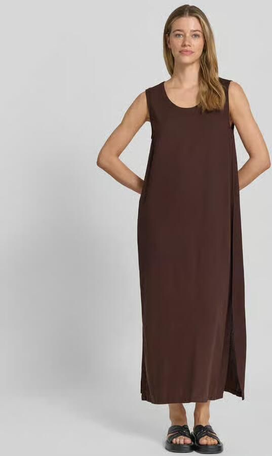 FREE QUENT midi-jurk van mix van viscose en linnen model 'Lavisco' - Foto 2