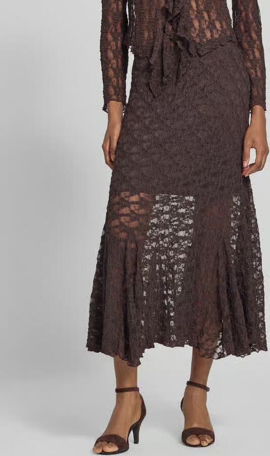 FREE QUENT Midirok met florale kant model 'Reddy' - Foto 3