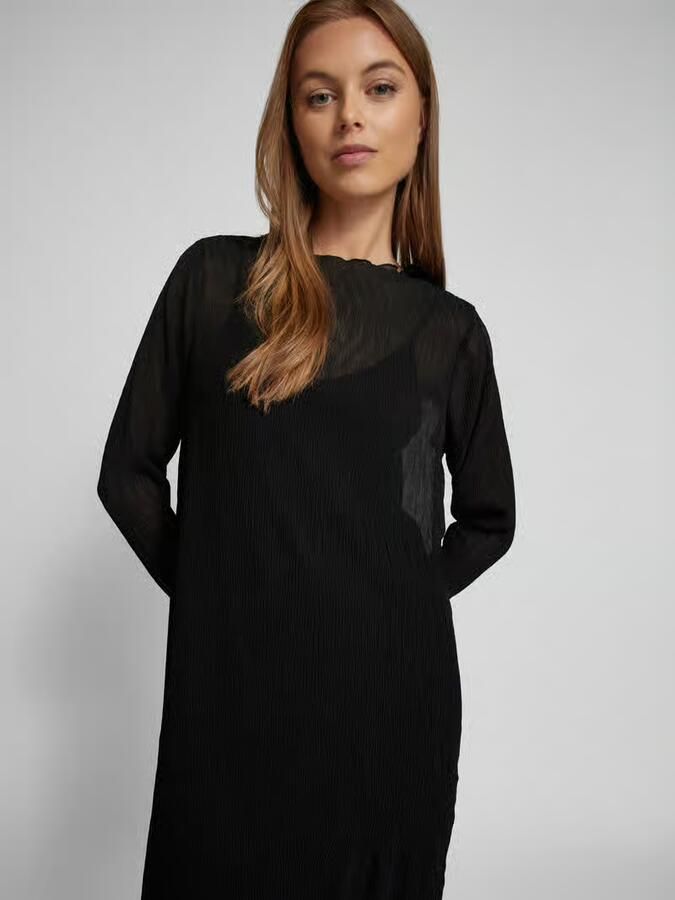 FREE QUENT Mini-jurk met ronde hals model 'EDELYN'