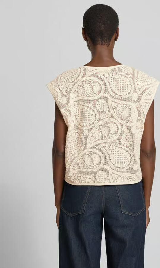 FREE QUENT Mouwloos vest met V-hals model 'Crossy' - Foto 3
