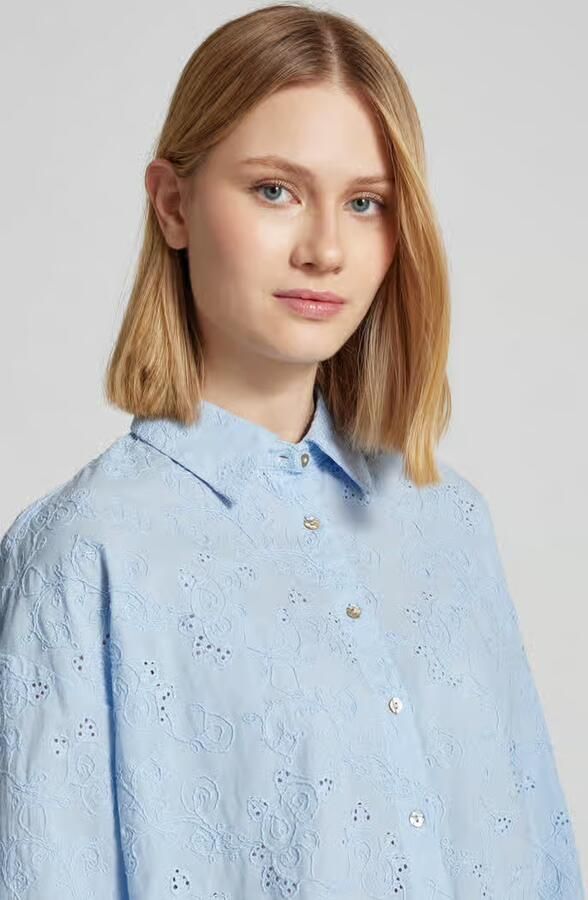 FREE QUENT Overhemdblouse met knoopsluiting model 'Uniqua'