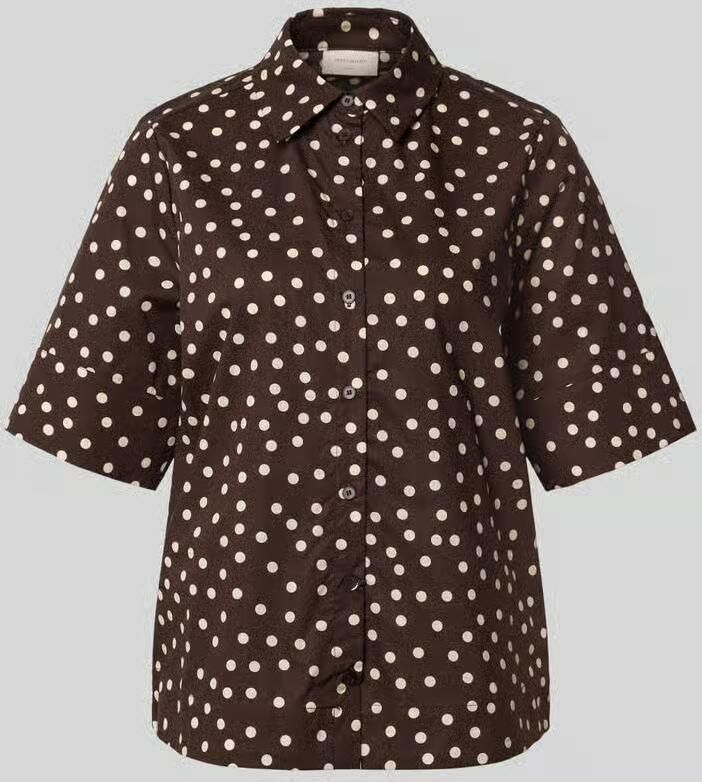 FREE QUENT Overhemdblouse van puur katoen model 'MALAY'