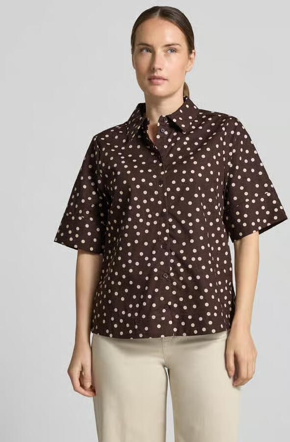FREE QUENT Overhemdblouse van puur katoen model 'MALAY' - Foto 3
