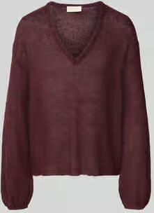 FREE QUENT pullover met relaxed fit met alpaca-aandeel model 'Dido'
