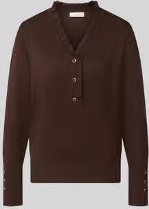 FREE QUENT pullover met relaxed fit met alpaca-aandeel model 'Dido'