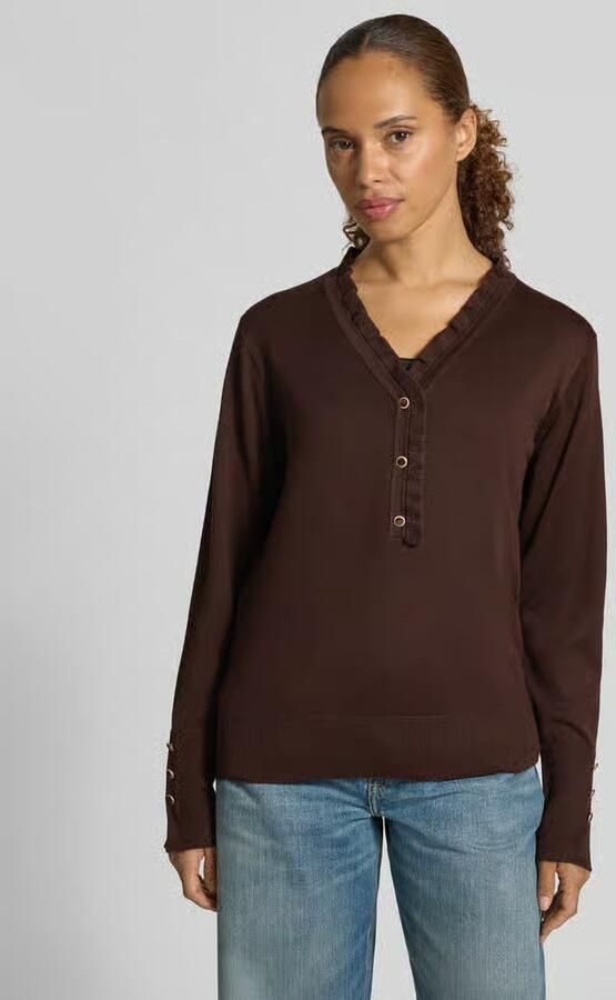 FREE QUENT pullover met relaxed fit met alpaca-aandeel model 'Dido' - Foto 3