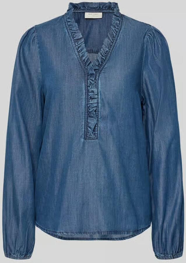 FREE QUENT regular fit blouse in denimlook model 'Wilke' - Foto 2