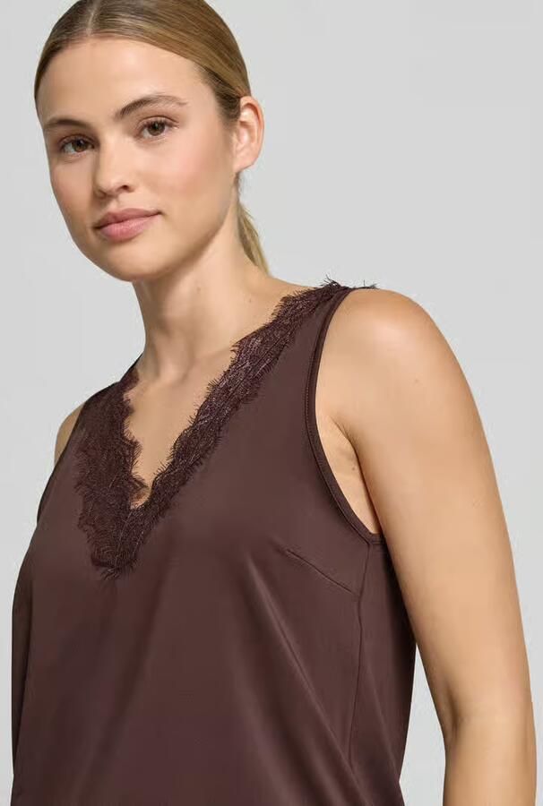 FREE QUENT regular fit blouse met kant model 'Bicco'