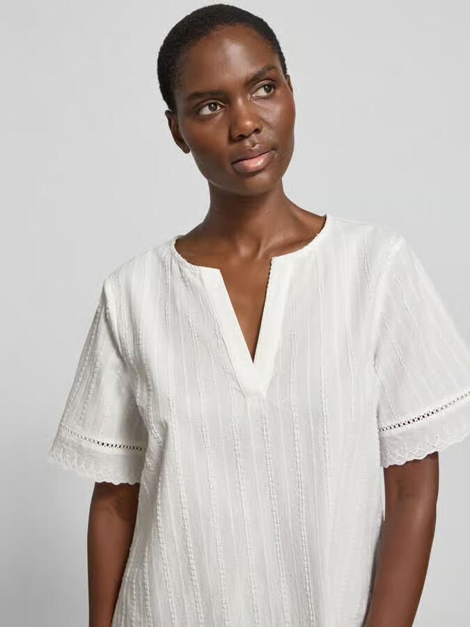 FREE QUENT regular fit blouse met V-hals model 'Ane'