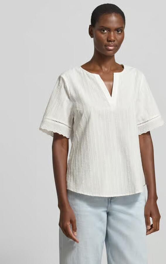 FREE QUENT regular fit blouse met V-hals model 'Ane' - Foto 2