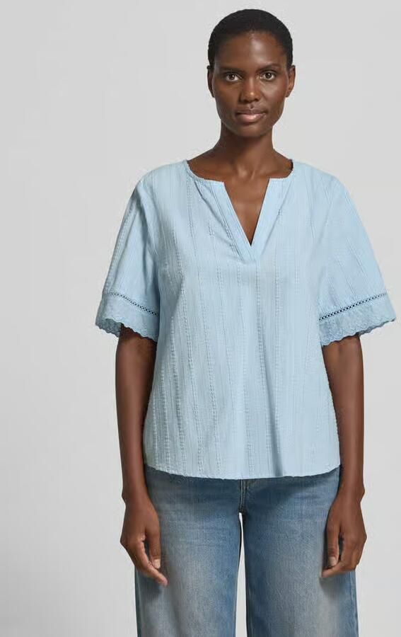 FREE QUENT regular fit blouse met V-hals model 'Ane' - Foto 2