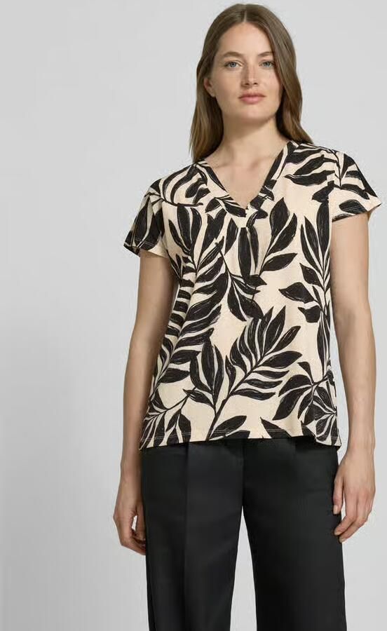 FREE QUENT Regular fit blouse met V-hals model 'Floi' - Foto 2