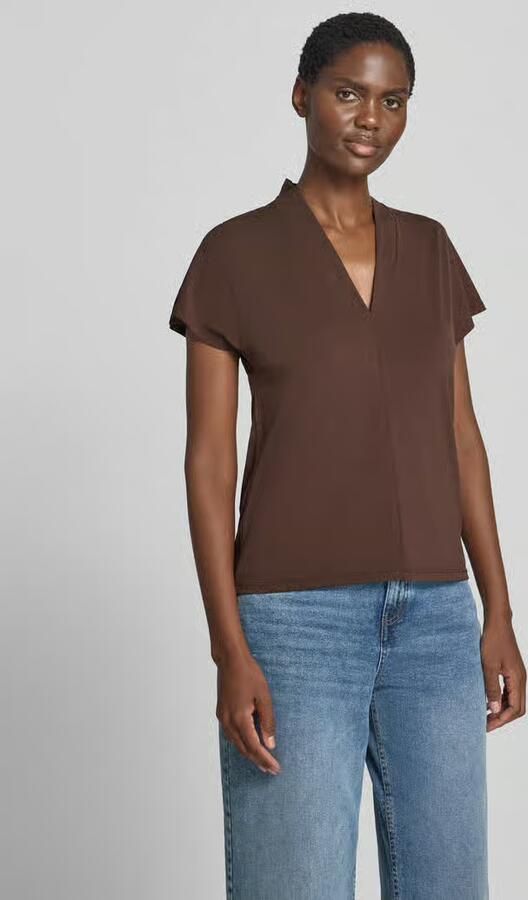 FREE QUENT regular fit blouse met V-hals model 'Yrsa' - Foto 4
