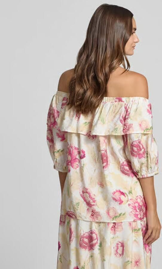 FREE QUENT regular fit blouse van viscosemix model 'Maise' - Foto 3