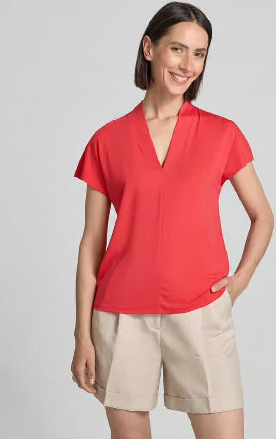 FREE QUENT Regular fit blouseshirt met V-hals model 'Yrsa' - Foto 2