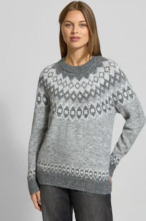FREE QUENT regular fit gebreide pullover met wol Model Novala - Foto 2