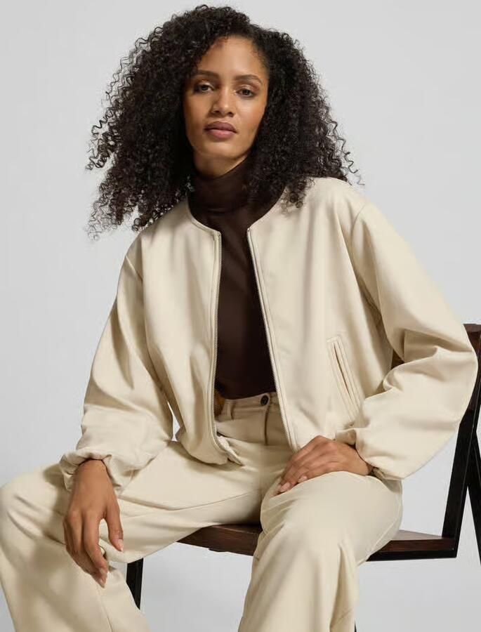 FREE QUENT Regular fit jack met viscose model 'Nanni' - Foto 2