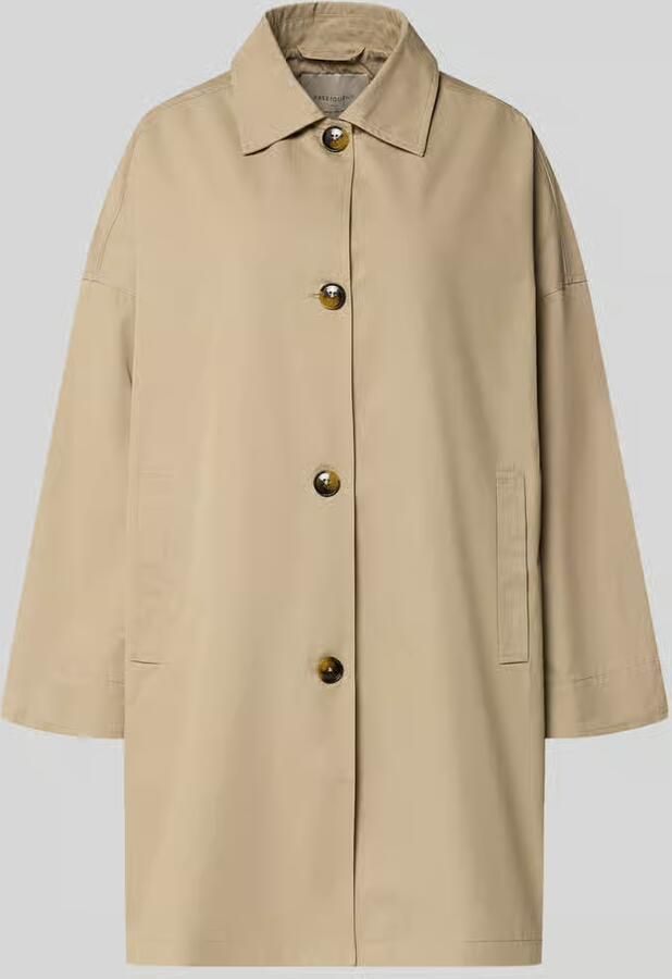 FREE QUENT regular fit lange jas met platte kraag model 'Zofia' - Foto 2