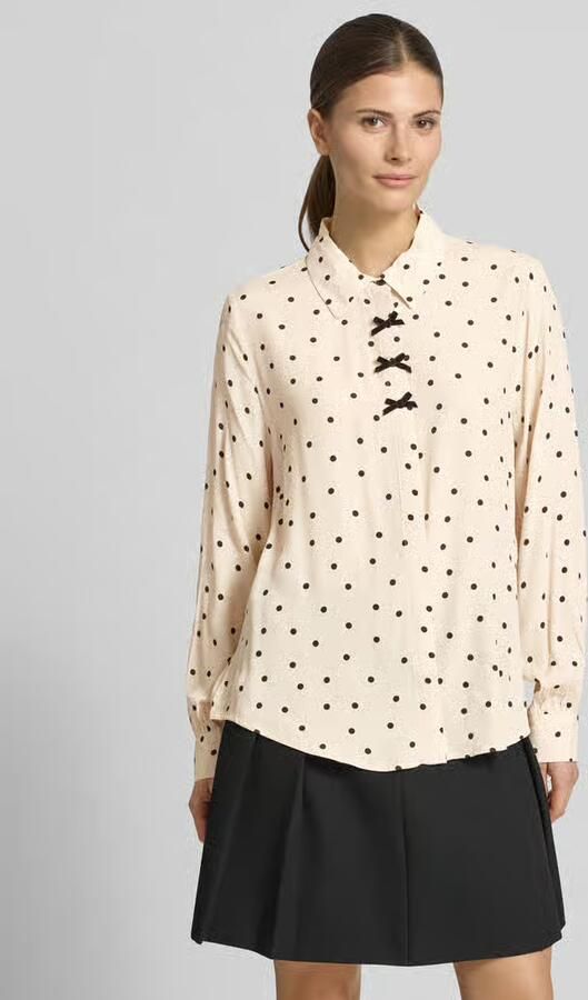 FREE QUENT regular fit overhemdblouse van pure viscose model 'Lovy' - Foto 4